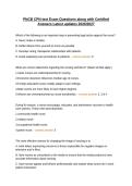 PNCB CPN test Exam Questions along with Certified Answers Latest updates 2026&sol;2027