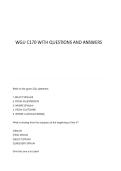 WGU C170 WITH QUESTIONS AND ANSWERS WITH 100&percnt; VERIFIED SOLUTION GRADE A&plus; CORRECT ANSWERS