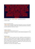 INDIANA LIFE AND HEALTH RULES&NewLine;AND REGULATIONS EXAM AND&NewLine;STUDY GUIDE NEWEST 2025 TEST&NewLine;BANK&vert; COMPLETE 100 REAL EXAM&NewLine;QUESTIONS AND CORRECT&NewLine;DETAILED ANSWERS &lpar;VERIFIED&NewLine;ANSWERS&rpar; GRADED A&plus; &lpar;BRAND&NewLine;NEW&excl;&excl;&rpar;