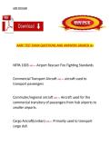 AARF Test Exam Questions and Answers &ndash; Comprehensive Exam Preparation Material Graded A&plus;