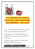 NYC MASTER ELECTRICIAN EXAM COMPLETE PACKAGE DEAL