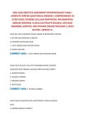 WGU D236 OBJECTIVE ASSESSMENT PATHOPHYSIOLOGY EXAM &vert; COMPLETE VERIFIED QUESTIONS & ANSWERS &vert; COMPREHENSIVE OA STUDY GUIDE COVERING CELLULAR ADAPTATION&comma; INFLAMMATION&comma; IMMUNE RESPONSE&comma; FLUID & ELECTROLYTE BALANCE&comma; ACID-BASE DISORDERS&comma; GENETICS&comma; AND SYSTEMIC