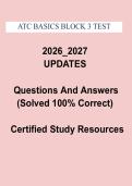 ATC Basics Block 3 Test Study Guide PDF &vert; Air Traffic Control Training Review & Practice Questions &lpar;2026&ndash;2027&rpar;