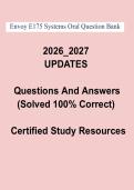 Envoy E175 Systems Oral Question Bank PDF &vert; Embraer E175 Aircraft Systems & Procedures Interview Prep &lpar;2026&ndash;2027&rpar;