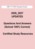 ERJ 175 CBT Systems Exam Study Guide PDF &vert; Embraer E175 Aircraft Systems Computer-Based Training Review &lpar;2026&ndash;2027&rpar;