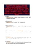 EXAM 2 NU 606 NEWEST 2026&sol;2027&NewLine;ACTUAL EXAM TEST BANK&vert; NU606&NewLine;ADVANCED PATHOPHYSIOLOGY EXAM 2&NewLine;REVIEW WITH COMPLETE REAL EXAM&NewLine;QUESTIONS AND CORRECT VERIFIED&NewLine;ANSWERS&sol; ALREADY GRADE A&plus; &lpar;BRAND&NewLine;NEW&excl;&excl;&rpar;