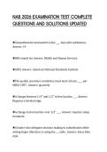 NAB 2026 EXAMINATION TEST COMPLETE&NewLine;QUESTIONS AND SOLUTIONS UPDATED&NewLine;