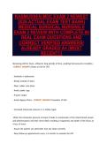 RASMUSSEN MDC EXAM 2 NEWEST&NewLine;2026 ACTUAL EXAM TEST BANK&vert;&NewLine;MEDICAL SURGICAL NURSING II&NewLine;EXAM 2 REVIEW WITH COMPLETE 80&NewLine;REAL EXAM QUESTIONS AND&NewLine;CORRECT VERIFIED ANSWERS&sol;&NewLine;ALREADY GRADED A&plus; &lpar;MOST&NewLine;RECENT&excl;&excl;&rpar;