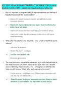 ATI EXIT EXAM RN COMPREHENSIVE PREDICTOR &vert; Latest &NewLine;Update 2026&sol;2027 &vert; Exam Success Guide &vert; Graded A&plus;