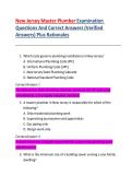 New Jersey Master Plumber Examination &ndash; 100 Practice Questions with Answers and Rationales
