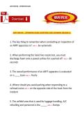 ARFF Driver &ndash; Operator Exam Questions and Answers &ndash; Complete Exam Preparation Material Graded A&plus;