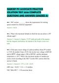 NABCEP PV ASSOCIATE PRACTICE&NewLine;SOLUTION TEST 2026 COMPLETE&NewLine;QUESTIONS AND ANSWERS GRADED A&plus;