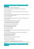 AACN Critical Care Exam 1 Questions with Verified Solutions&period;