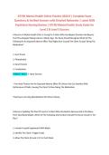 ATI RN Mental Health Online Practice 2026 B &vert; Complete Exam Questions & Verified Answers with Detailed Rationales &vert; Latest NGN Psychiatric Nursing Review &vert; ATI RN Mental Health Study Guide for Level 2 & Level 3 Success