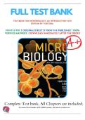 Test Bank for Microbiology&colon; An Introduction&comma; 14th edition isbn-9780137941612 Latest Guide All Chapters with Answers and Rationales