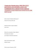 Pathophysiology NR283 &ndash; Chamberlain University &ndash; Comprehensive Practice Questions and Verified Answers Study Guide