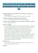 NACE CP2 ACTUAL EXAM PAPER 2026&NewLine;QUESTIONS WITH ANSWERS GRADED&NewLine;A&plus;