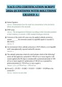 NACE CP2 CERTIFICATION SCRIPT&NewLine;2026 QUESTIONS WITH SOLUTIONS&NewLine;GRADED A&plus;