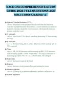 NACE CP2 COMPREHENSIVE STUDY&NewLine;GUIDE 2026 FULL QUESTIONS AND&NewLine;SOLUTIONS GRADED A&plus;&NewLine;