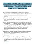 NACE CP2 COMPREHENSIVE STUDY&NewLine;GUIDE 2026 FULL QUESTIONS AND&NewLine;SOLUTIONS GRADED A&plus;
