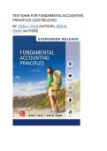 Test bank for Fundamental Accounting Principles &lpar;2025 Release&rpar;&NewLine;by John J&period; Wild &lpar;Author&rpar;&comma; Ken W&period; Shaw &lpar;Author&rpar;  all pages fully covered with test questions and answers graded A&plus;
