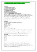 ABC WASTEWATER LEVEL 3 CERTIFICATION EXAM - GENERAL &vert; FREQUENTLY TESTED QUESTIONS WITH CORRECT ANSWERS &vert; BRAND NEW&excl;