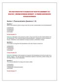 WGU D398 Introduction to Pharmacology Objective Assessment &lpar;OA&rpar;&NewLine;2026&sol;2027 &vert; Western Governors University &vert; 60 Verified Questions with&NewLine;Detailed Rationales 
