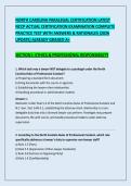 NORTH CAROLINA PARALEGAL CERTIFICATION LATEST &NewLine;NCCP ACTUAL CERTIFICATION EXAMINATION COMPLETE &NewLine;PRACTICE TEST WITH ANSWERS & RATIONALES &lpar;2026 &NewLine;UPDATE&rpar; ALREADY GRADED A&plus;