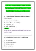 Arizona CR-34 Painting & Wall Covering &NewLine;Practice Exam &vert; Detailed Rationales &vert; Latest &NewLine;2026&sol;27 QS & Ans Instant Pdf Download