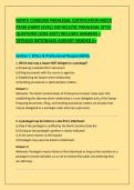 NORTH CAROLINA PARALEGAL CERTIFICATION MOCK &NewLine;EXAM &lpar;HARD LEVEL&rpar; 100 NCLE&sol;NC PARALEGAL STYLE &NewLine;QUESTIONS &lpar;2026 2027&rpar; INCLUDES ANSWERS &plus; &NewLine;DETAILED RATIONALES ALREADY GRADED A&plus; 