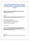 VA LETC LAw wEEk 3 ExAm STudy SET 2026&sol;2027 &vert; VirginiA LAw&NewLine;EnforCEmEnT TrAining CEnTEr &vert; ConSTiTuTionAL LAw&comma; CriminAL&NewLine;LAw & SEArCh ProCEdurES &vert; 50 VErifiEd QuESTionS wiTh dETAiLEd&NewLine;rATionALES 