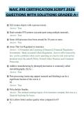 NAIC 390 CERTIFICATION SCRIPT 2026&NewLine;QUESTIONS WITH SOLUTIONS GRADED A&plus;
