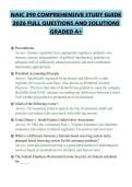 NAIC 390 COMPREHENSIVE STUDY GUIDE&NewLine;2026 FULL QUESTIONS AND SOLUTIONS&NewLine;GRADED A&plus;&NewLine;