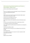 ASP Summer Prep III Exam Questions and Answers &vert;&NewLine;latest Update &vert; 100&percnt; Correct&period;&NewLine;Minimum number of people required for a group&quest;&NewLine;3&NewLine;Minimum riser height and maximum tread width&comma; in inches&comma; for fixed industrial&NewLine;steps recommended by OSHA and ANSI -&NewLine;6 &half;&semi; 1