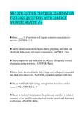 NRP 8TH EDITION PROVIDER EXAMINATION&NewLine;TEST 2026 QUESTIONS WITH CORRECT&NewLine;ANSWERS GRADED A&plus;