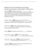 BCAPS 315 TX & US Constitution and CCP Exam&NewLine;Questions and Answers &vert; latest Update &vert; 100&percnt; Correct&period;