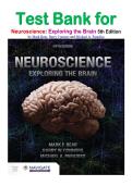Test Bank for Neuroscience&colon; Exploring the Brain 5th Edition by Mark Bear&comma; Barry Connors and Michael A&period; Paradiso isbn-9781284286878