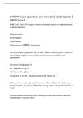 CCP&sol;FPC Exam Questions and Answers &vert; latest Update &vert;&NewLine;100&percnt; Correct&period;&NewLine;NAME THAT DRUG&colon; This organic nitrate is commonly used as an antihypertensive&NewLine;in obstetric patients&period;&NewLine;A&rpar; Nitroprusside&NewLine;B&rpar; Fenoldopam&NewLine;C&rpar; Hydralazine&NewLine;D&rpar; Nitroglycerin -C&rpar; Hydralazine&NewLine;Y