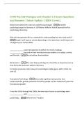 CCNY Psy 102 Prologue and Chapter 1-5 Exam Questions&NewLine;and Answers &vert; latest Update &vert; 100&percnt; Correct&period;&NewLine;What event defined the start of scientific psychology&quest; -Scientific&NewLine;psychology began in Germany in 1879 when Wilhelm Wundt opened the first&NewLine;psychology labo