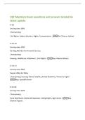 CBC Members Exam questions and answers Graded A&plus;&NewLine;latest update&NewLine;D-DC&NewLine;Serving since 1991&NewLine;Championing&colon;&NewLine;Civil Rights&comma; Fe