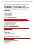 &lbrack;SWA TEST ONE EXAM&rsqb; COMPLETE EXAM QUESTIONS AND &NewLine;VERIFIED ANSWERS &vert; 2026&ndash;2027 LATEST UPDATE &vert; &NewLine;GUARANTEED PASS &vert; DETAILED RATIONALES &vert; FULL STUDY &NewLine;GUIDE &vert; EXAM PREP &vert; PRACTICE TEST &vert; CERTIFICATION &NewLine;PREPARATION 
