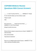 COP4600 Midterm Review Questions With Correct Answers&period;