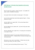 NHS Pathways 111 Revision Exam Questions and accurate detailed Answers