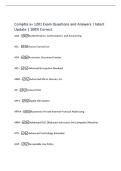 Comptia a&plus; 1201 Exam Questions and Answers &vert; latest&NewLine;Update &vert; 100&percnt; Correct&period;&NewLine;AAA -Authentication&comma; Authorization&comma; and Accounting&NewLine;ACL -Access Control List&NewLine;ADF -Automatic Document Feeder&NewLine;AES -Advanced Encryption Standard&NewLine;AMD -Advanced Micro 
