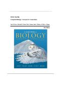 Test Bank - Campbell Biology-Concepts & Connections&comma; 8th Edition &lpar;Reece&comma; 2014&rpar; Chapter 1-38 &vert; All Chapters&NewLine;