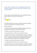 WELLCARE ACT MASTERY EXAM &ndash; BROKER QUESTIONS AND &NewLine;ANSWERS &lpar;VERIFIED AND WELL DETAILED ANSWERS&rpar; LATEST &NewLine;UPDATE 2026&sol;2027