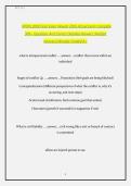 NFDN 2008 Final Exam Newest 2026 Actual Exam Complete &NewLine;300&plus; Questions And Correct Detailed Answers &lpar;Verified &NewLine;Answers&rpar; &vert;Already Graded A&plus; 