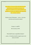 NICET Highway Construction EXAM AND PRACTICE EXAM &NewLine;QUESTIONS 2025&sol;2026 NEWEST TEST BANK &vert; ALL &NewLine;FREQUENTLY TESTED ACTUAL EXAM QUESTIONS AND &NewLine;ANSWERS &vert; ACCURATE AND VERIFIED FOR GUARANTEED &NewLine;PASS &vert; ALREADY GRADED A