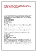 BENJAMIN CAVILL I-HUMAN CASE STUDY EXAM 320 &NewLine;ACTUAL QUESTIONS AND CORRECT ANSWERS LATEST &NewLine;UPDATE ALREADY GRADED A&plus; 