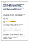 NRCME DOT Practice Test Exam 2026 &vert; 280 Verified Questions & Answers &vert; Medical Examiner Certification Guide
